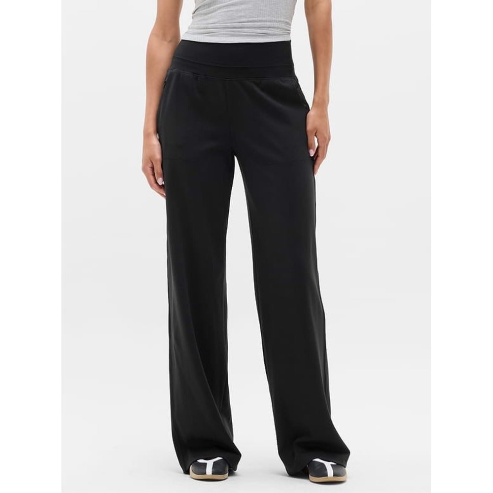 Athleta Black Wide Leg Pants